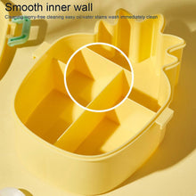 Kids Lunch Box Cute Pineapple Shaped Bento Box with Fork Spoon Snack Container Microwave Portable Office Lunch Box (1 Pc / With Spoon, Fork & Color Box) - Goyaldeal.com