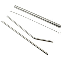 Reusable Stainless Steel Straws with Case for Drinking (4 Pc, Eco-Friendly) - Goyaldeal.com