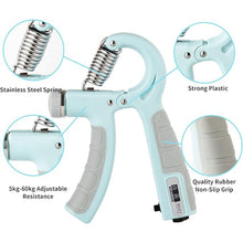 Gym Fitness Hand Grip Men Adjustable Finger Heavy Exerciser Strength for Muscle Recovery Hand Gripper Trainer strengthener (1 Pc) - Goyaldeal.com
