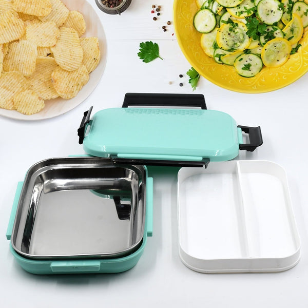 Leakproof Lunch Box Set: School & Outdoor Meals (Insulated) - Goyaldeal.com