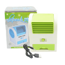 Portable Air Cooler-Rechargeable Personal with Duration Desk Cooling Fan USB/Battery Powered Desk PC Laptop Air Conditioner Cooler for Home, Bedroom, Travel, and Office - Goyaldeal.com