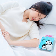 Blue Baymax Small Hot Water Bag with Cover for Pain Relief - Goyaldeal.com