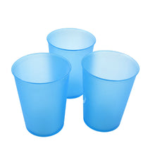 Reusable Plastic Drinking Tumblers - 4-Piece Transparent Water Cup Set for Kitchen & Dining - Goyaldeal.com