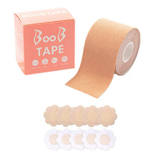 Boob Tape with Nipple Covers: Cotton, Breathable, Lift & Support (5m, 10 Pairs) - Goyaldeal.com