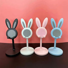 Cute Bunny Phone Stand, Angle Height Adjustable Phone Stand for Desk, Kawaii Phone Holder Desk Accessories, Easter Bunny Gifts Favor for Girl & Boys Accessories for Phone, Tablet, Easter Gifts Favors - Goyaldeal.com