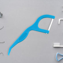 2 In 1 Tooth Picks Flosses, Portable Toothpicks, Resealable Oral Care Dental Flosser, Easy Storage Dental Pick for Fresh Breath and Healthy (30 Pcs Set) (Mix Color) - Goyaldeal.com