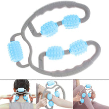 Muscle Massage Roller for Leg Soreness & Relaxation (5 Wheels, 1 Pc) - Goyaldeal.com