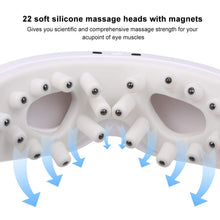 Electric Eye Massager Dark Circles Dry Eyes Eye Bag Eye Relief Vibration Magnet Therapy Eye Care Massage Device with Adjustable Elastic Band for Improving Sleep - Goyaldeal.com