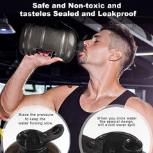 Sports Gym 1.5 Liters Gallon Water Bottle with Mixer and Strainer - Goyaldeal.com
