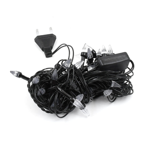 9Mtr Flower Design Home Decoration Electrical Series Light Home Decoration Diwali & Wedding LED Christmas String Light Indoor and Outdoor Light ,Festival Decoration Led String Light, Multi-Color Light 1.4MM (36L 9Mtr) - Goyaldeal.com