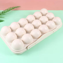 18 Grid Egg Holder Storage, Shock-Proof Egg Container with Buckle, Egg Carrier, Egg Tray, Egg Shelter, Effective Full Seal, Egg House use for Fridge, Camping, Kitchen - Goyaldeal.com