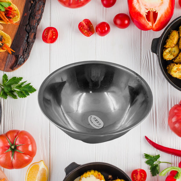 Stainless Steel Bowl | Serving Dessert Curry Soup Bowls Wati Vati Katori | Small Rice Side Dishes | Kitchen & Dining ,Solid, ideal for serving Chatni, achar and Catch up (1 Pc) - Goyaldeal.com