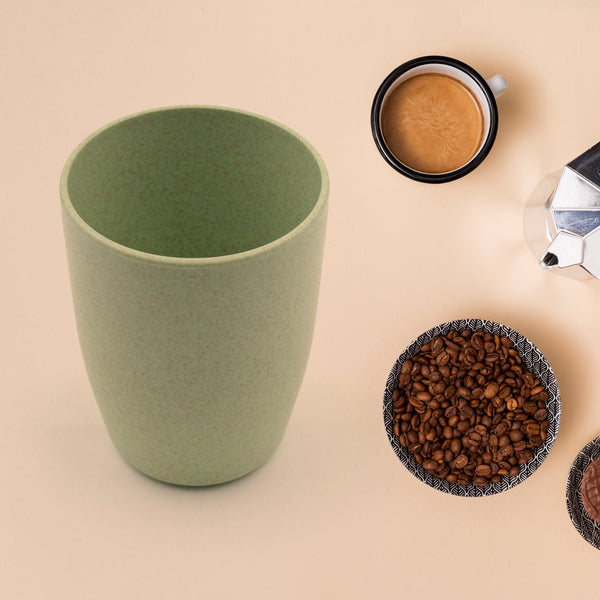 Reusable Cups/Mugs/ Glass/ Tumbler Set Eco Friendly Cups for Drinking Tea Coffee, Dishwasher Safe, Non-slip Bathroom Cup Tooth Cups For Home Office (1 Pc) - Goyaldeal.com