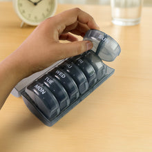 Weekly Pill Organizer 2 Times a Day Travel 7 Day Pill Box Twice a Day Daily Medicine Pill Case with Large Compartments - Goyaldeal.com