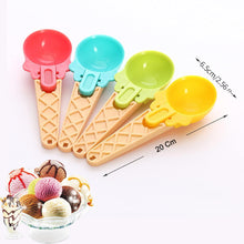 2-Piece Plastic Ice Cream & Watermelon Scooper with Trigger Dipper - Goyaldeal.com