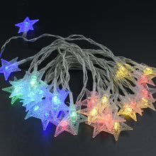 28 LED / Star 3.9 Meter Star Shape Led Light Battery Operated with Flashing Modes for Home Decoration, Kids Room, Waterproof Diwali & Wedding LED Christmas Light Indoor and Outdoor Light ,Festival Decoration (Multicolor Battery Not Included 3.9Mtr) - Goyaldeal.com