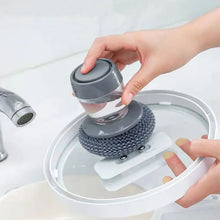 Soap Dispensing Dish Brush (1 Pc): Palm Brush, Kitchen Cleaning - Goyaldeal.com