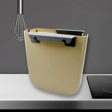 Foldable Hanging Trash Can – Space-Saving Waste Bin for Kitchen, Bathroom & Car - Goyaldeal.com