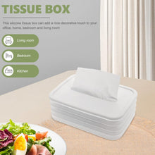 Simple Silicone Tissue Holder – Cube/Cylinder Tissue Box for Bathroom, Office, Car & Bedroom - Goyaldeal.com