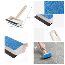 2-in-1 Glass Wiper & Brush – Double-Sided Cleaner for Mirrors, Tiles & Windows - Goyaldeal.com
