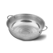 Stainless Steel Colander with Handle, Large Strainer Basket for Kitchen (25.5 cm) - Goyaldeal.com