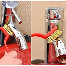 Mini Wire Brush Set - Brass, Nylon, Steel for Cleaning & Rust Removal (3 Pcs Set) - Goyaldeal.com