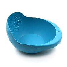 Plastic Rice Bowl / Food Strainer Thick Drain Basket for Rice, Vegetable & Fruit, Strainer Colander, Fruit Basket, Pasta Strainer, Washing Bowl (1 pc ) - Goyaldeal.com
