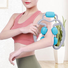Muscle Massage Roller for Leg Soreness & Relaxation (5 Wheels, 1 Pc) - Goyaldeal.com
