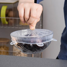 Silicone Stretch Lids, Microwave & Freezer Safe Food Covers (6 Pcs Set /95 Gm ) - Goyaldeal.com