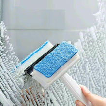 2-in-1 Glass Wiper & Brush – Double-Sided Cleaner for Mirrors, Tiles & Windows - Goyaldeal.com