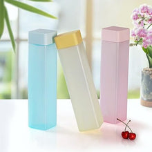 Large Capacity Plastic Water Bottle | Set of 6 | Square Water Bottle (940ml each) - Goyaldeal.com