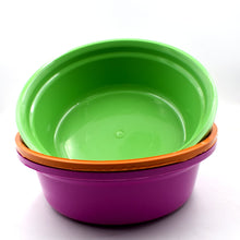 Household Storage Plastic Round Bowl / Tub / Basket / Bucket set - Pack of 3 - Goyaldeal.com