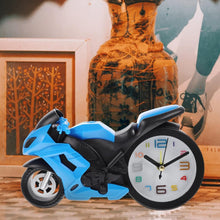 Retro Motorcycle Alarm Clock – Novelty Bike Engine Style Desk Clock - Goyaldeal.com