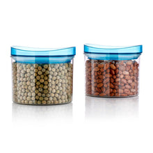 Air Tight & Unbreakable Kitchen Jar Set Food Storage Containers for Dry Fruits, Spices, Snacks, Pulses (2 Pcs Set) - Goyaldeal.com