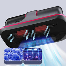 Powerful Suction Portable Handheld Vacuum Cleaner - Low Noise Vacuum Cleaner for Bed - Cordless Vacuum Cleaner for Car Seat Crevices Pillows, Mattresses, Sofas Wireless Anti Dust and Mite Cleaner - Goyaldeal.com