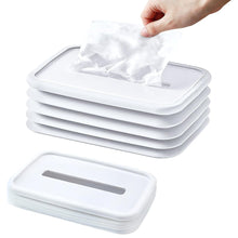 Simple Silicone Tissue Holder – Cube/Cylinder Tissue Box for Bathroom, Office, Car & Bedroom - Goyaldeal.com