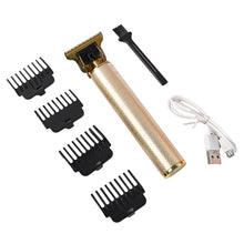 Men's Hair Trimmer & Beard Clipper with 4 Adjustable Blades & Cleaning Brush, Hair accessories - Goyaldeal.com