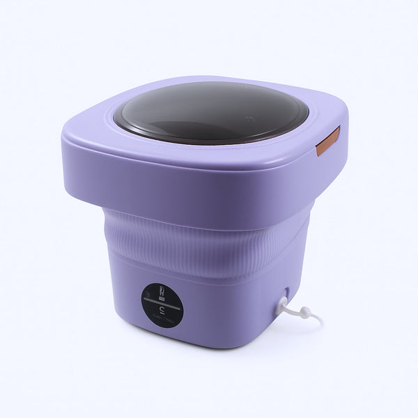 Mini Washing Machine Foldable Mini Washer with Drain Basket Portable Washing Machine Foldable for Laundry Travel Camping RV Baby Clothes - Goyaldeal.com