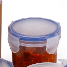 Plastic Liquid Round Airtight Food Storage Container with Leak Proof Locking Lid - Goyaldeal.com