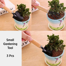 Small sized Hand Cultivator, Small Trowel, Garden Fork (Set of 3) - Goyaldeal.com