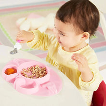 Silicon Micky Plate And 1 Spoon & 1 Fork Card Packing ( 1 Pc Product) - Goyaldeal.com