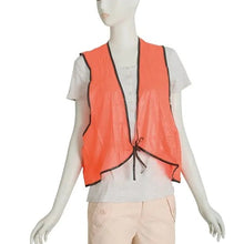 Economy PVC Safety Vest – Soft Vinyl, Tie Closure, High Visibility - Goyaldeal.com