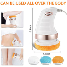 Body Sculpting Massager with 3 Pads, Adjustable Speed, Handheld Electric Massager for Full Body (1 Pc) - Goyaldeal.com