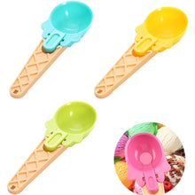 2-Piece Plastic Ice Cream & Watermelon Scooper with Trigger Dipper - Goyaldeal.com