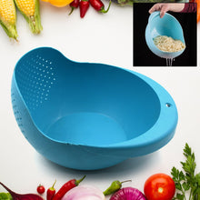 Plastic Rice Bowl / Food Strainer Thick Drain Basket for Rice, Vegetable & Fruit, Strainer Colander, Fruit Basket, Pasta Strainer, Washing Bowl (1 pc ) - Goyaldeal.com