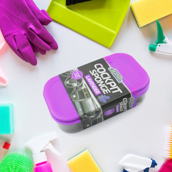 Cockpit Sponge - Polishing Sponge Cleaning Sponge Foam Perfect for Car Polish, Dust Cleaner Car Accessories for Women Men Car Cleaning Supplies Auto Detailing Tools, Sponge Perfect for Car Polish, Paint Care, Washing (1 Pc) - Goyaldeal.com