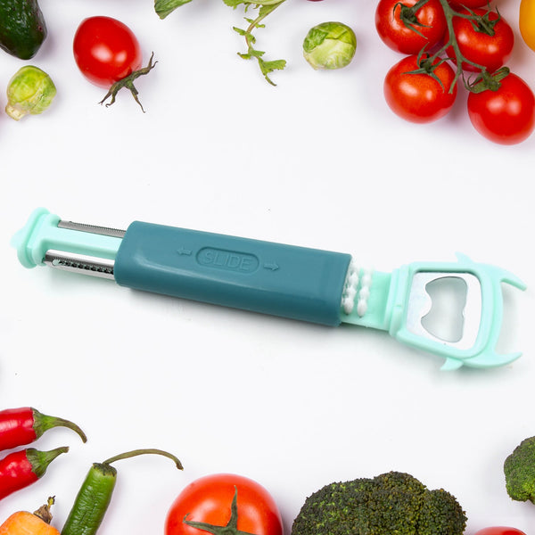 Multifunctional, Vegetable Fruit Peelers Slicer Can Opener 7 In 1 Kitchen Peeler For Veggie Fruit Potato Carrot Durable Kitchen Peeling Tool Non-slip Handle Durable For Potato, Fruit, Vegetables, Carrots, Cucumbers - Goyaldeal.com