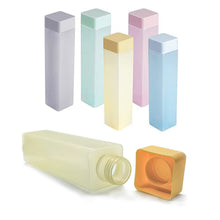 Large Capacity Plastic Water Bottle | Set of 6 | Square Water Bottle (940ml each) - Goyaldeal.com