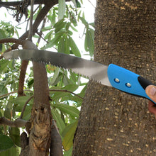 20-Inch High Carbon Steel Pruning Saw – Sharp Teeth, Cover Included, Ideal for Gardening & Wood Cutting - Goyaldeal.com
