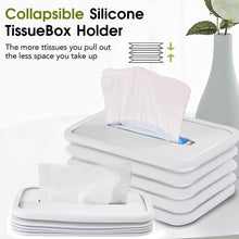 Simple Silicone Tissue Holder – Cube/Cylinder Tissue Box for Bathroom, Office, Car & Bedroom - Goyaldeal.com